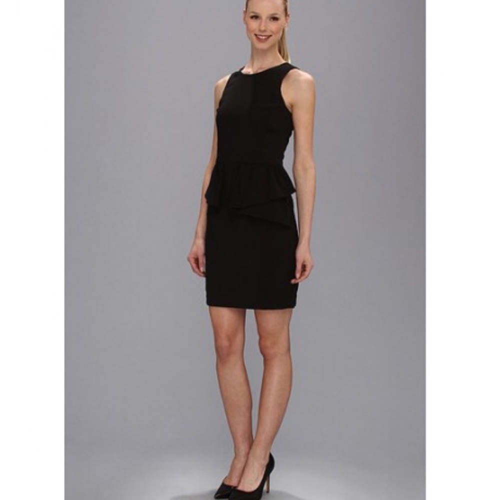Michael Kors Peplum Black Dress